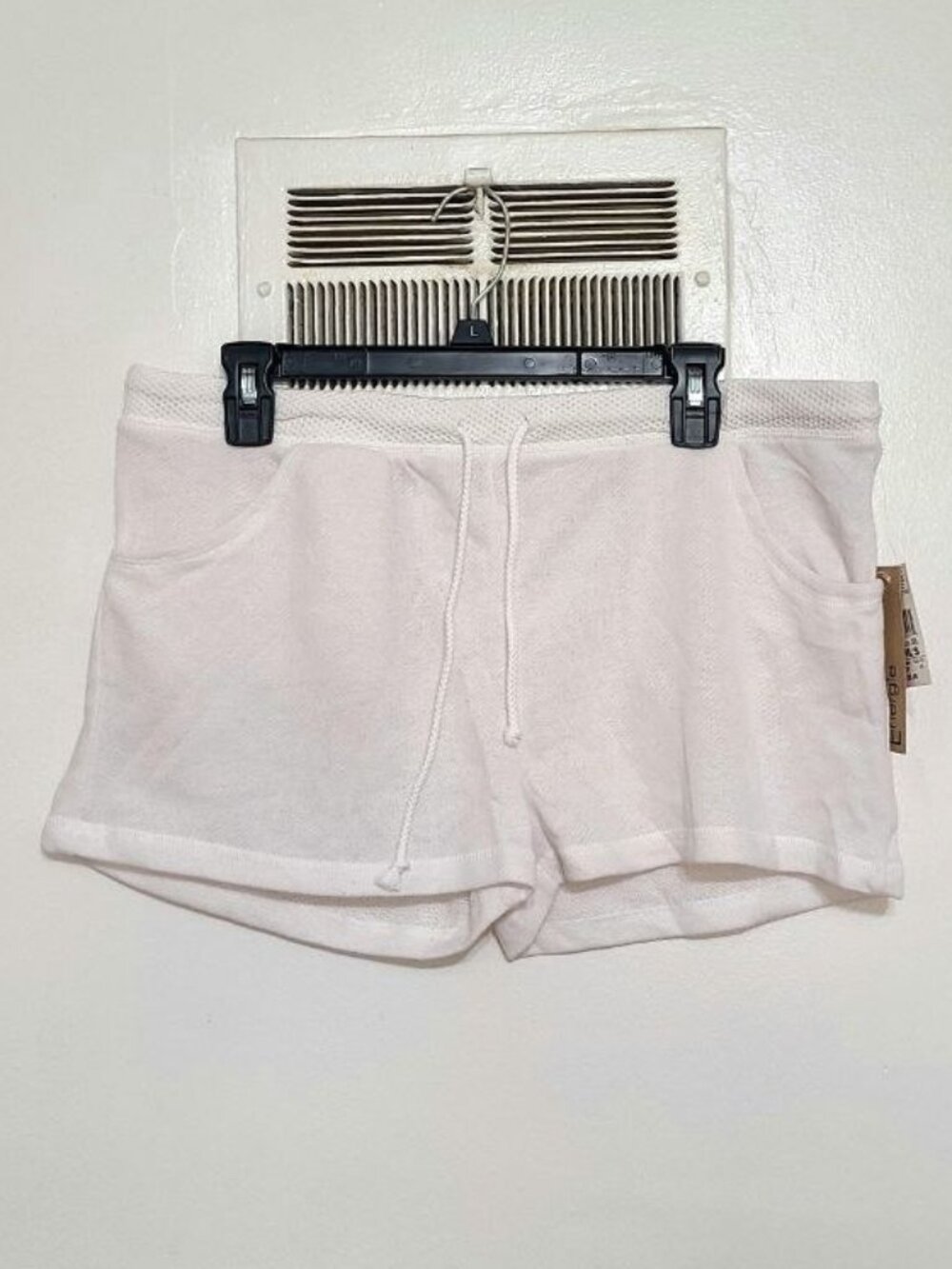White Drawstring Shorts – Size XL